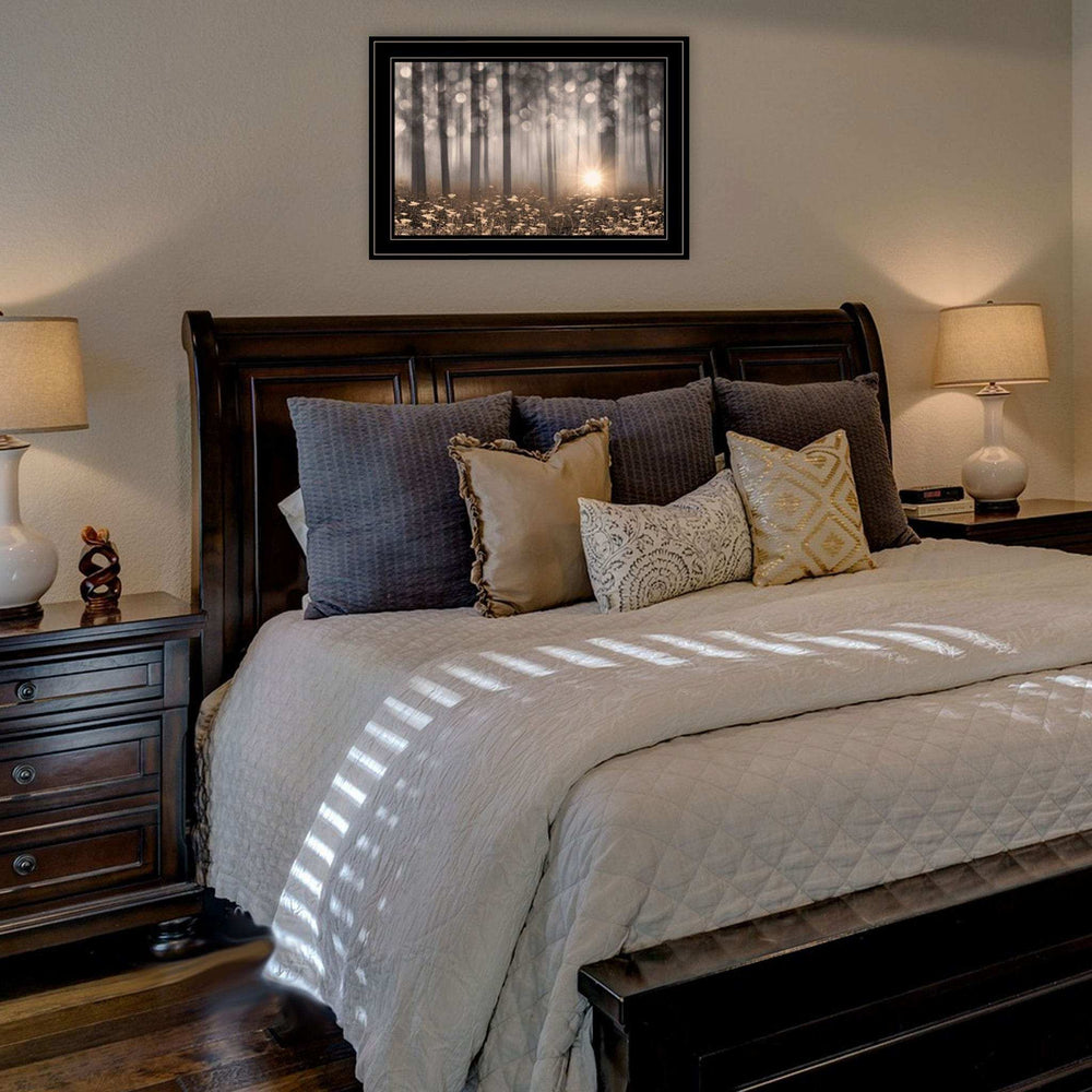 Enchanted Morning 2 Black Framed Print Wall Art - Homeroots - Flyclothing LLC