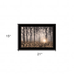 Enchanted Morning 2 Black Framed Print Wall Art - Homeroots