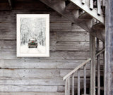 Antique Christmas 1 White Framed Print Wall Art - Homeroots - Flyclothing LLC