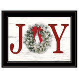 Christmas Joy 5 Black Framed Print Wall Art - Homeroots