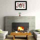 Christmas Joy 5 Black Framed Print Wall Art - Homeroots