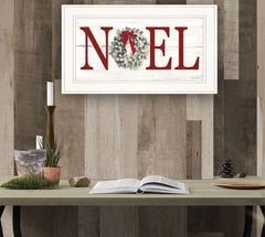 Christmas Noel 1 White Framed Print Wall Art - Homeroots