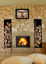 Blaze of Glory 2 Black Framed Print Wall Art - Homeroots - Flyclothing LLC