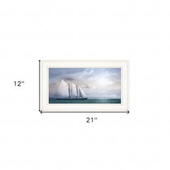 Adventure on the Seas 1 White Framed Print Wall Art - Homeroots