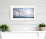 Adventure on the Seas 1 White Framed Print Wall Art - Homeroots