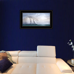 Adventure on the Seas 2 Black Framed Print Wall Art - Homeroots