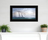 Adventure on the Seas 2 Black Framed Print Wall Art - Homeroots