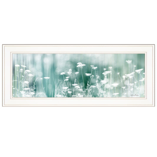 Dreamy Meadow 1 White Framed Print Wall Art - Homeroots