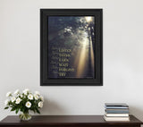 Before You 2 Black Framed Print Wall Art - Homeroots