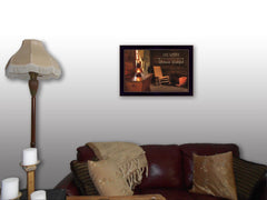 Live Simply 3 Black Framed Print Wall Art - Homeroots