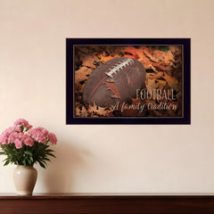 Football A Family Tradition Black Framed Print Wall Art - Homeroots