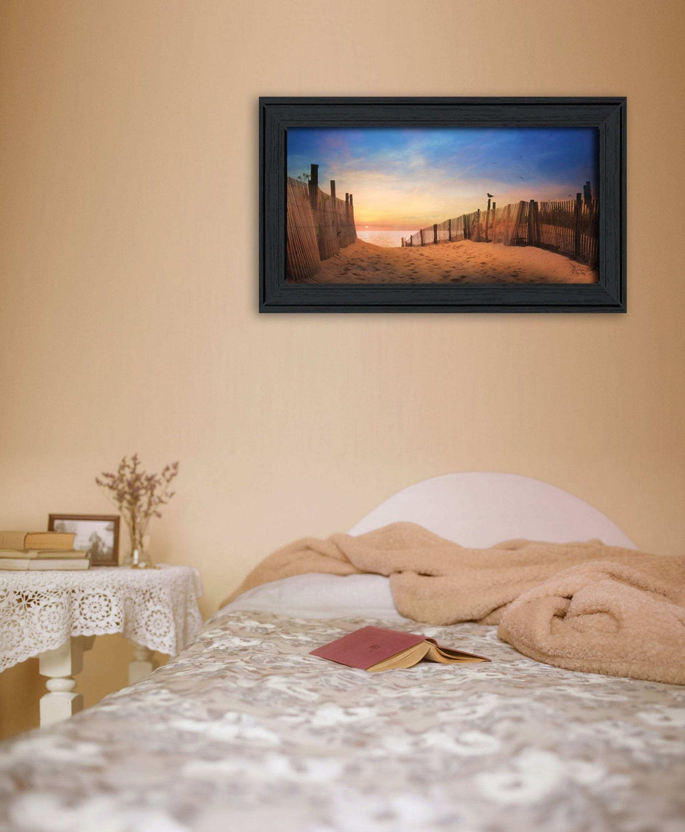 A New Day 3 Black Framed Print Wall Art - Homeroots - Flyclothing LLC