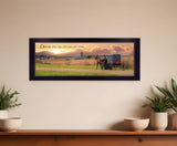 Choose this Day Who You will Serve Black Framed Print Wall Art - Homeroots