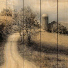 Country Road Take Me Home Unframed Print Wall Art - Homeroots