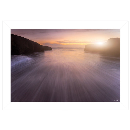 The Future 1 White Framed Print Wall Art - Homeroots