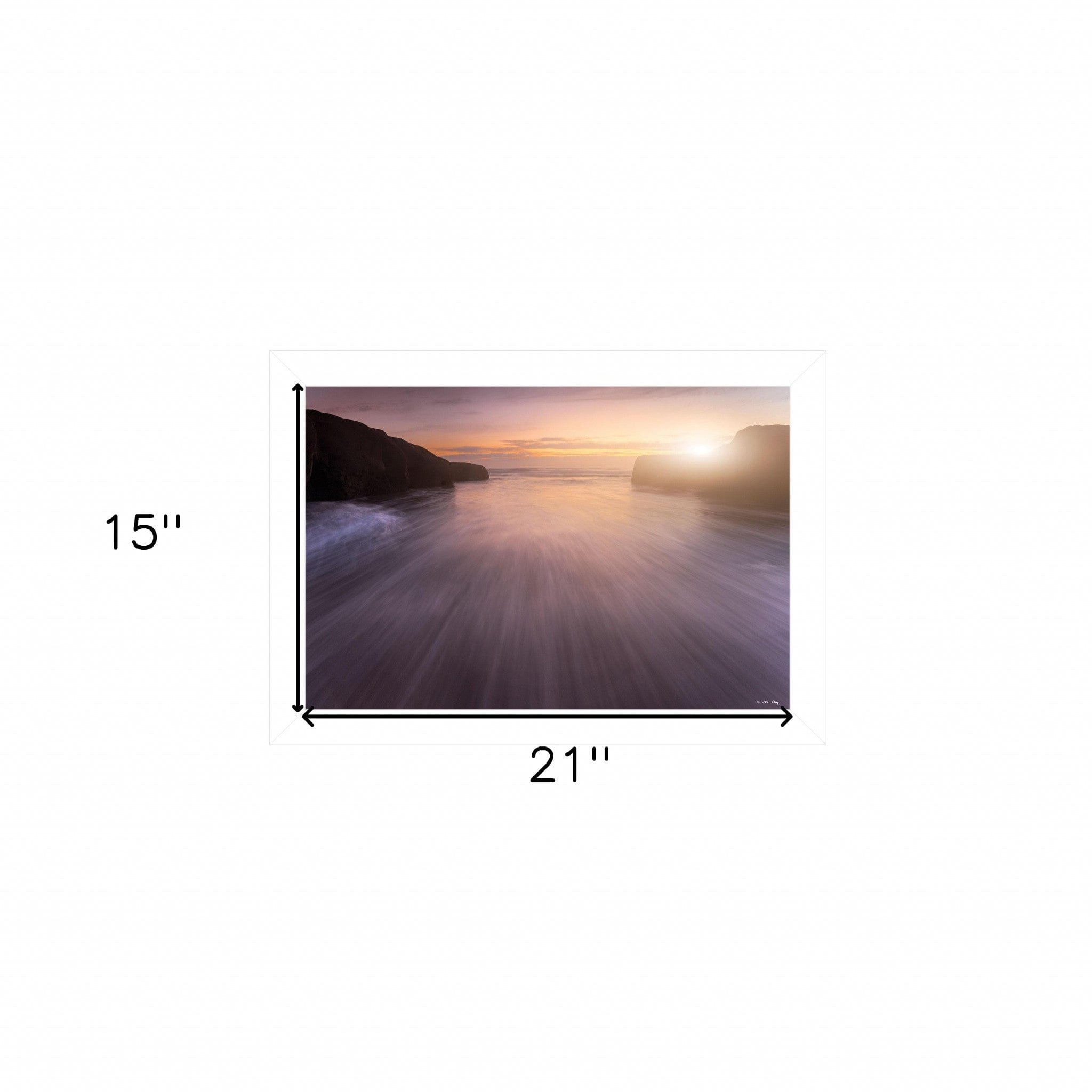 The Future 1 White Framed Print Wall Art - Homeroots