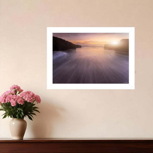 The Future 1 White Framed Print Wall Art - Homeroots