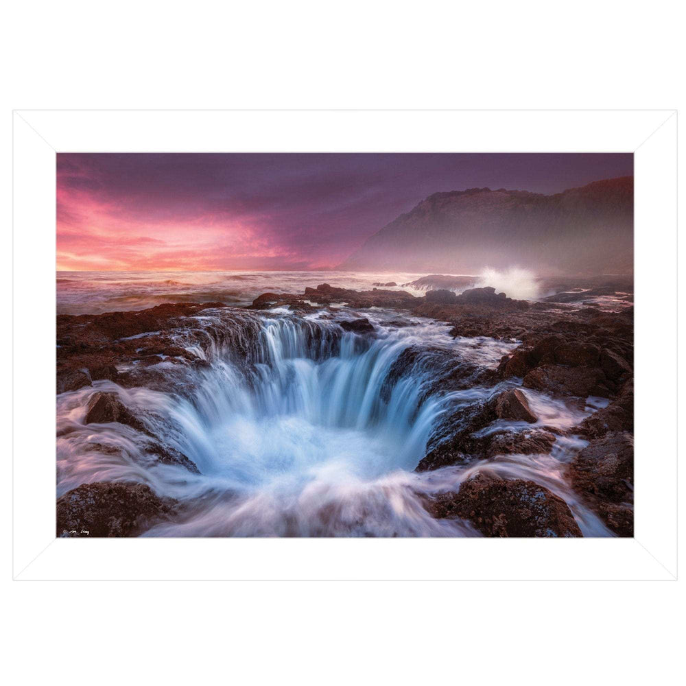 Genesis 1 White Framed Print Wall Art - Homeroots - Flyclothing LLC