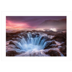 Genesis 1 White Framed Print Wall Art - Homeroots