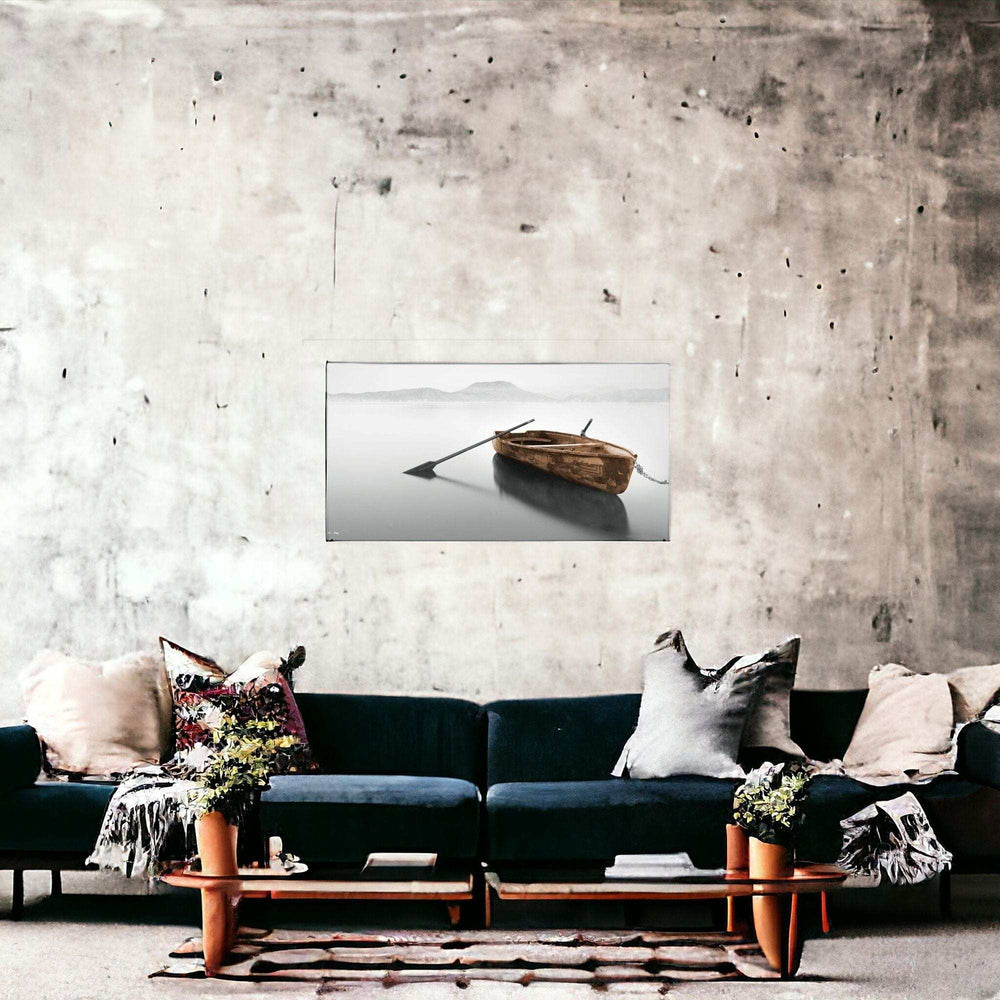 Solitude 1 White Framed Print Wall Art - Homeroots - Flyclothing LLC