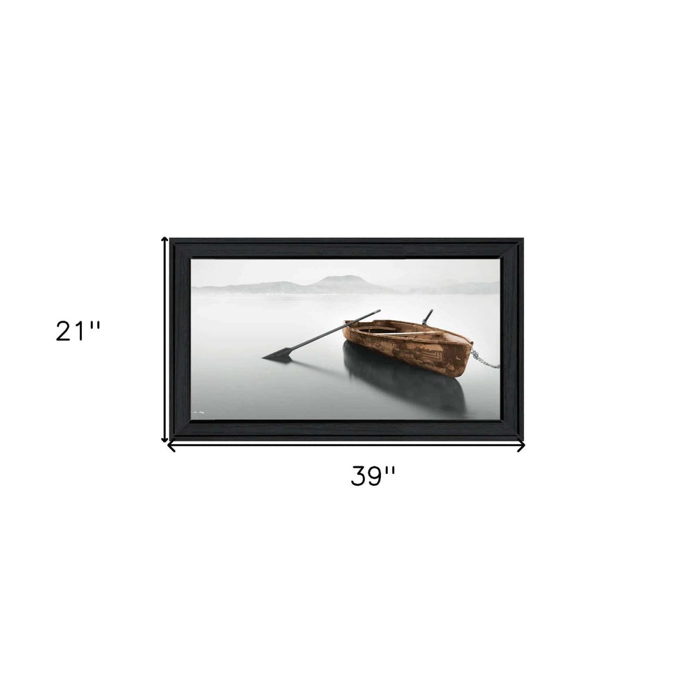Solitude 2 Black Framed Print Wall Art - Homeroots - Flyclothing LLC
