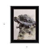 Bear Fog 2 Black Framed Print Wall Art - Homeroots - Flyclothing LLC