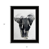 Elephant Walk 2 Black Framed Print Wall Art - Homeroots - Flyclothing LLC