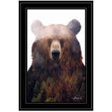 King of the Forest 4 Black Framed Print Wall Art - Homeroots