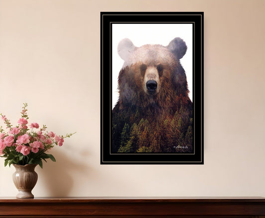 King of the Forest 4 Black Framed Print Wall Art - Homeroots