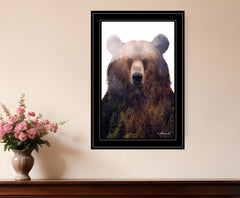 King of the Forest 4 Black Framed Print Wall Art - Homeroots