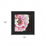Blooms on Black I 2 Black Framed Print Wall Art - Homeroots
