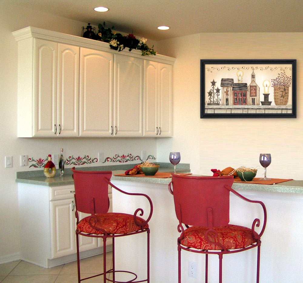 Faith Hope and Love 2 Black Framed Print Wall Art - Homeroots - Flyclothing LLC