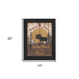 Keeping It Simple Black Framed Print Wall Art - Homeroots - Flyclothing LLC