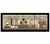 Willow Tree Shelf Collection 2 Black Framed Print Wall Art - Homeroots