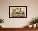 Family Still Life 1 Black Framed Print Wall Art - Homeroots