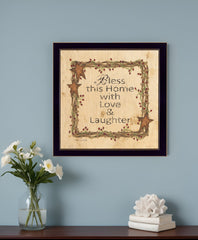 Bless this Home 2 Black Framed Print Wall Art - Homeroots