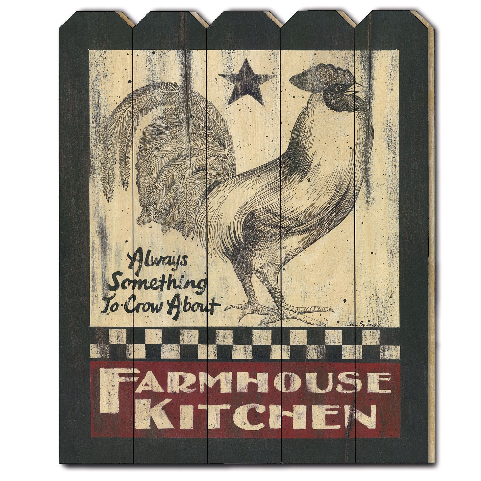 Farmhouse Kitchen Unframed Print Kitchen Wall Art - Homeroots
