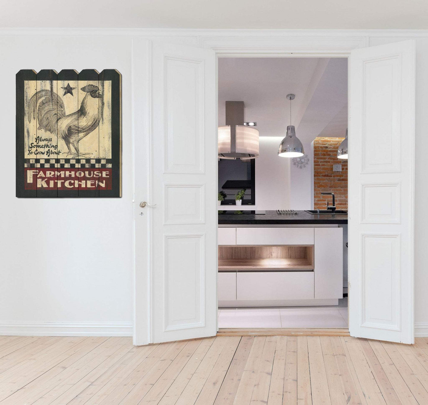 Farmhouse Kitchen Unframed Print Kitchen Wall Art - Homeroots - Flyclothing LLC