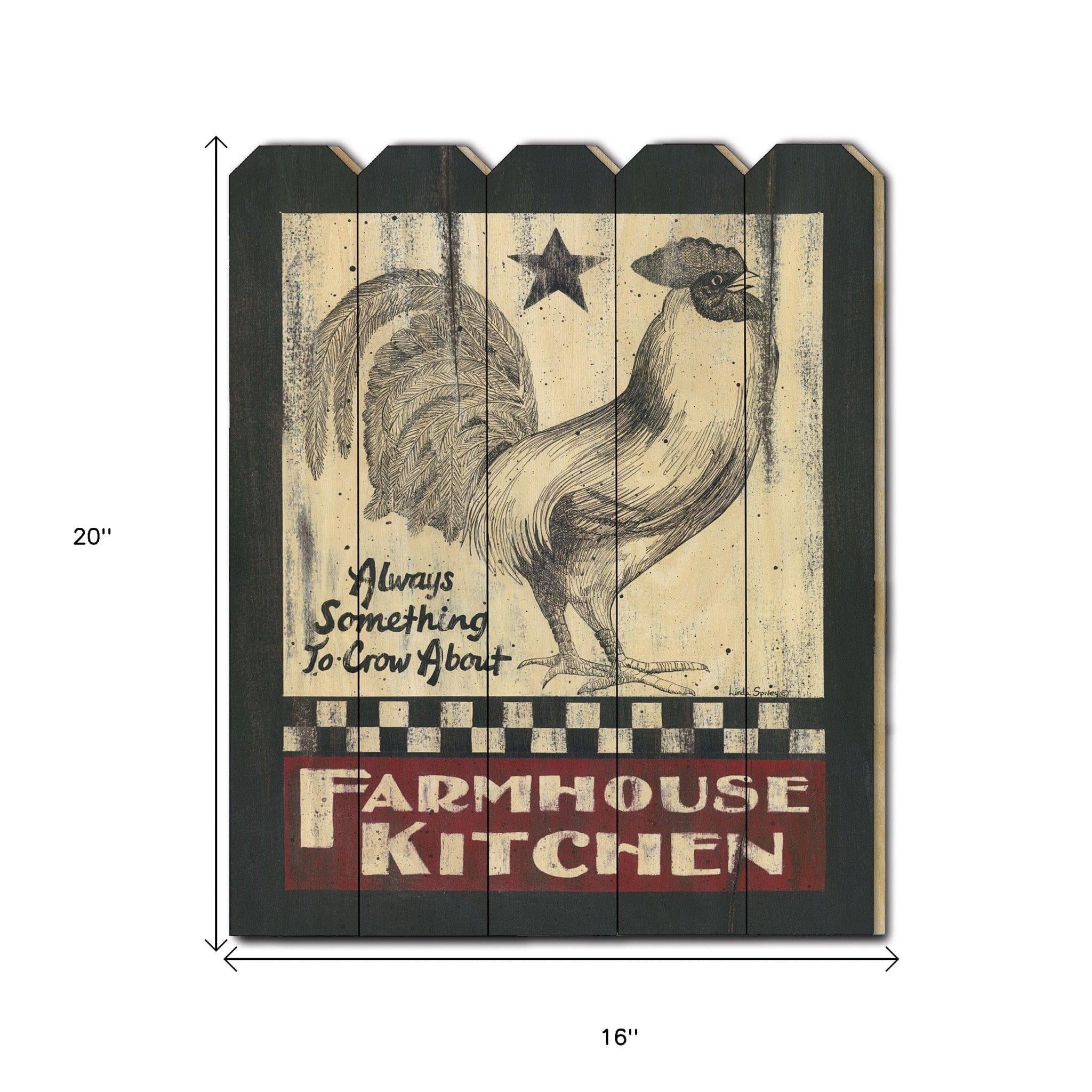 Farmhouse Kitchen Unframed Print Kitchen Wall Art - Homeroots