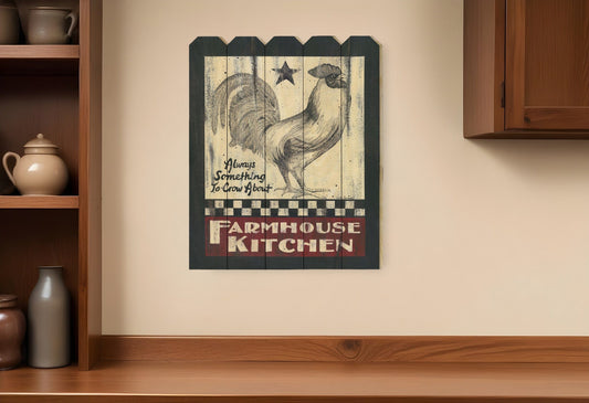 Farmhouse Kitchen Unframed Print Kitchen Wall Art - Homeroots