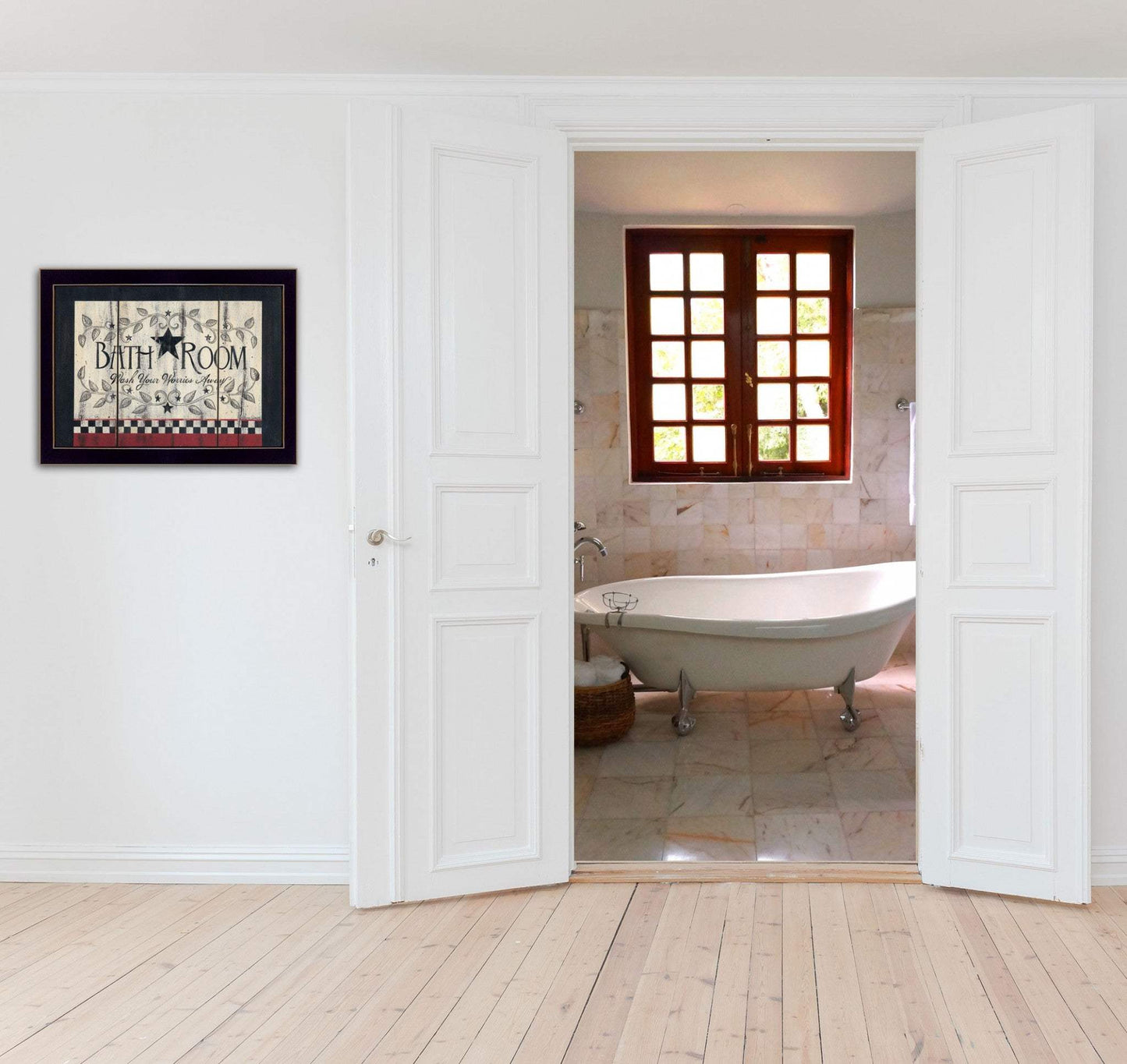 Hot Bath 12 Black Framed Print Bathroom Wall Art - Homeroots - Flyclothing LLC