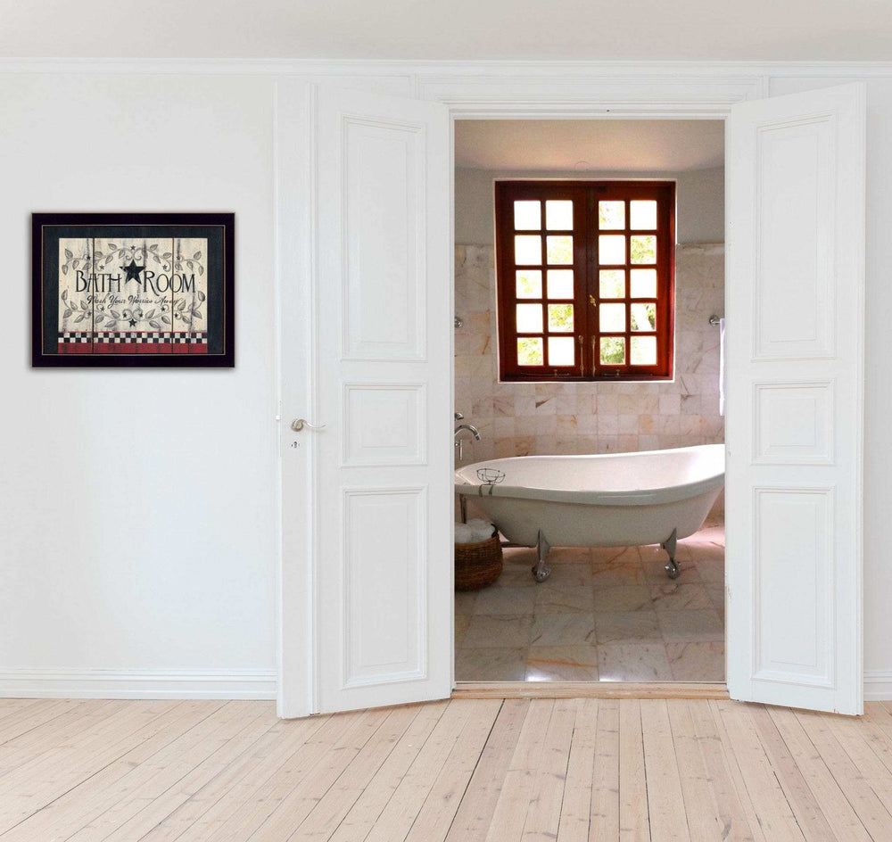 Hot Bath 12 Black Framed Print Bathroom Wall Art - Homeroots - Flyclothing LLC