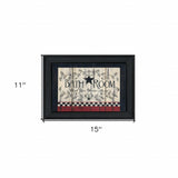 Bathroom 4 Black Framed Print Bathroom Wall Art - Homeroots - Flyclothing LLC