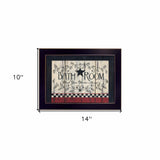 Bathroom 5 Black Framed Print Bathroom Wall Art - Homeroots - Flyclothing LLC