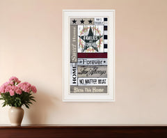 Families are Forever 2 White Framed Print Wall Art - Homeroots