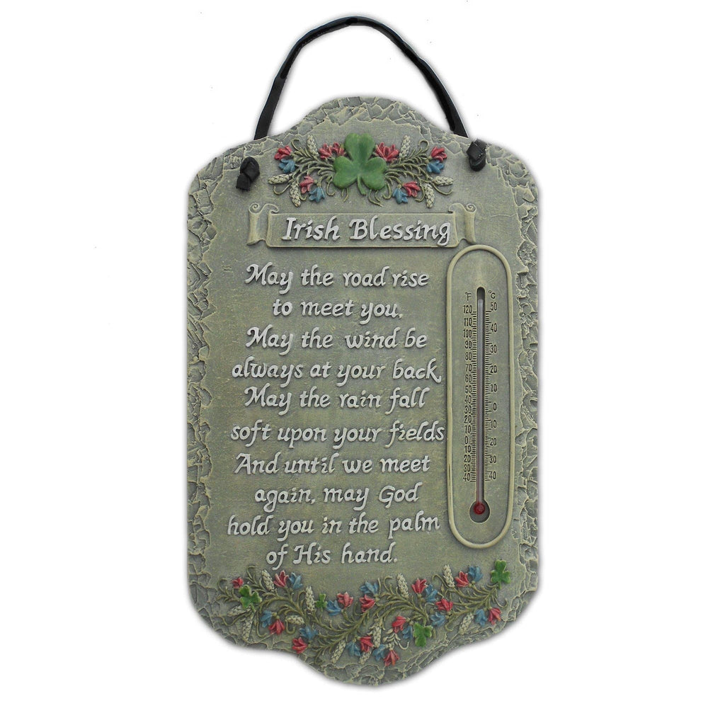 Irish Blessing Indoor Outdoor Resin Welcome Wall Decor - Homeroots
