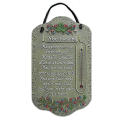 Irish Blessing Indoor Outdoor Resin Welcome Wall Decor - Homeroots