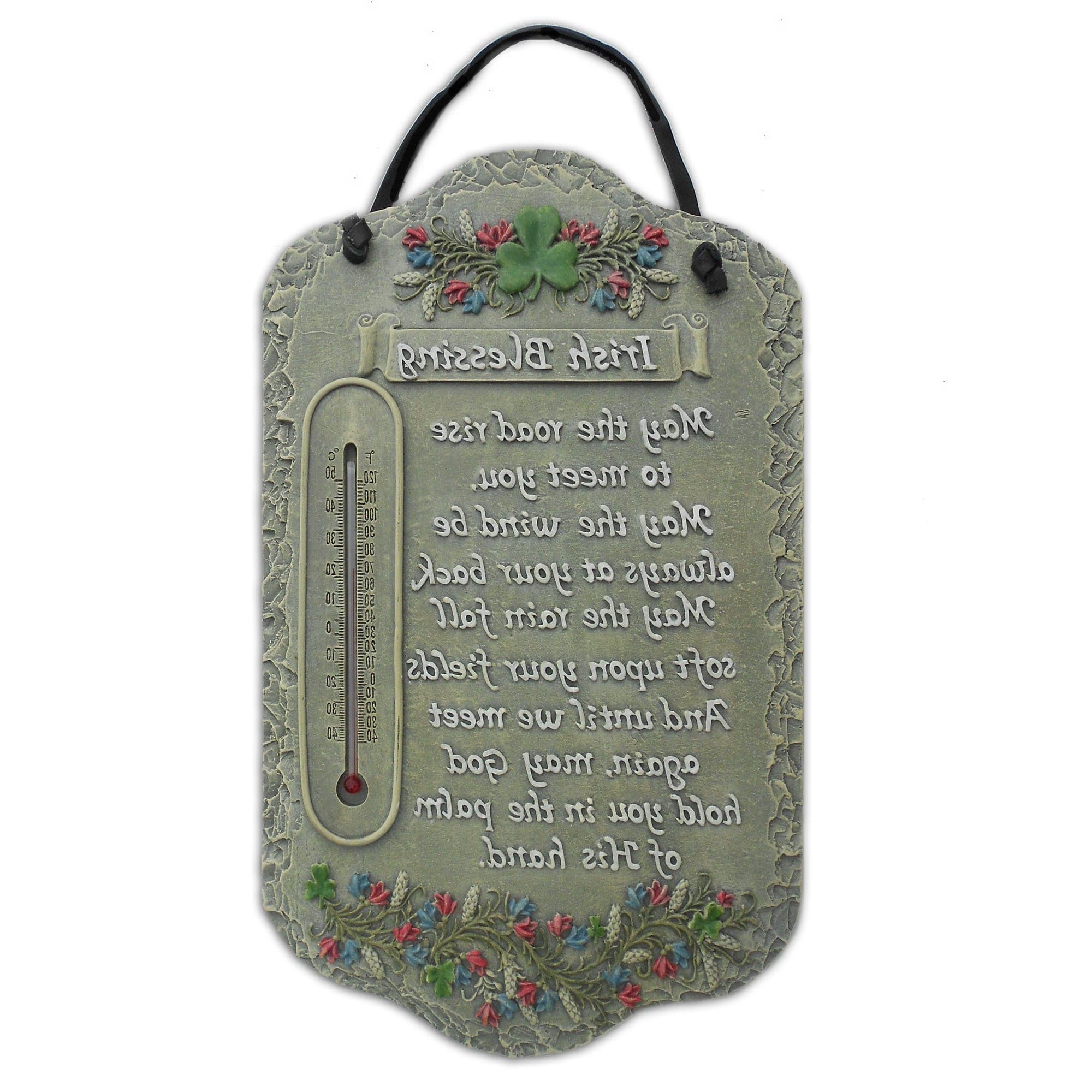 Irish Blessing Indoor Outdoor Resin Welcome Wall Decor - Homeroots