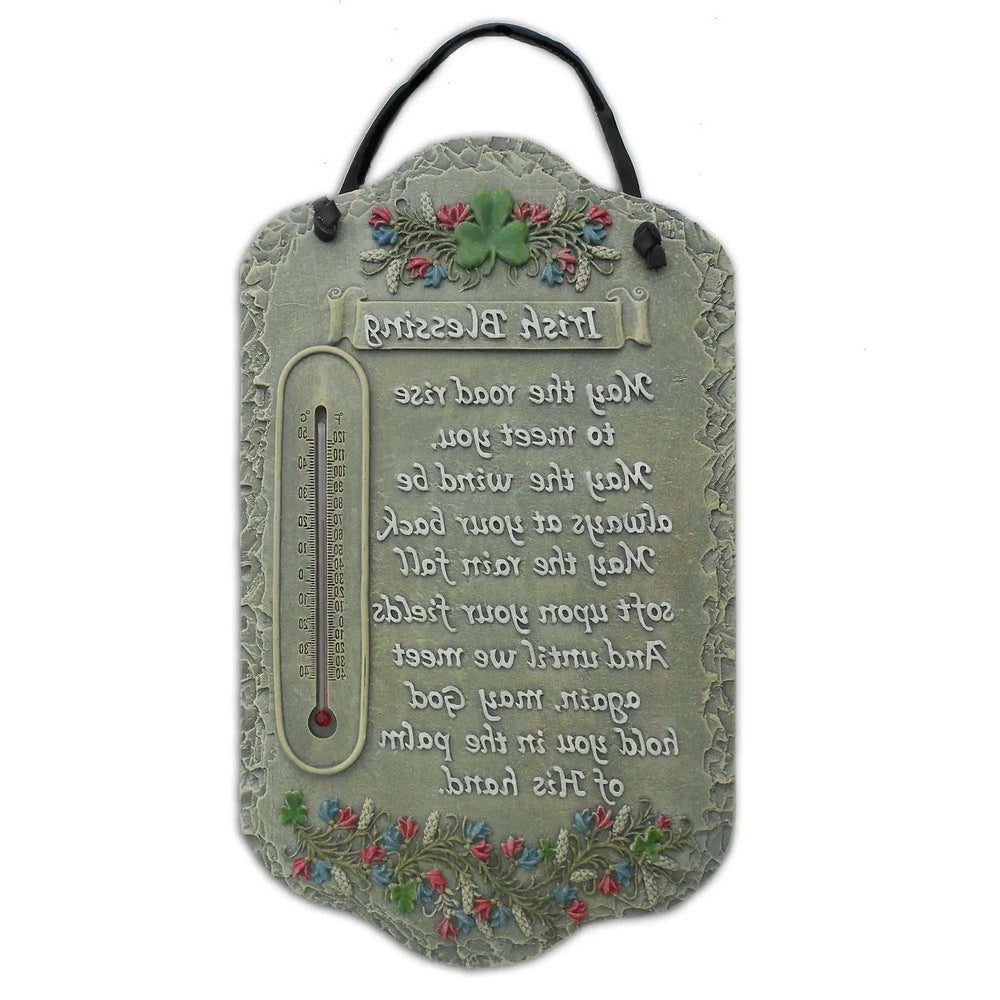 Irish Blessing Indoor Outdoor Resin Welcome Wall Decor - Homeroots - Flyclothing LLC