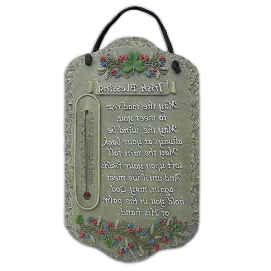Irish Blessing Indoor Outdoor Resin Welcome Wall Decor - Homeroots
